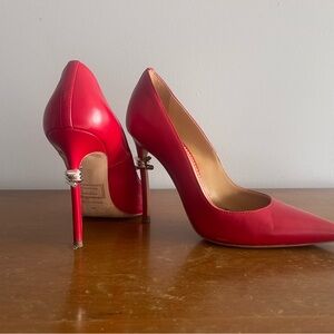DSQUARED2 Vibrant Red Stiletto Heels